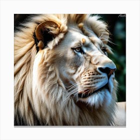 Lion Portrait 30 Canvas Print