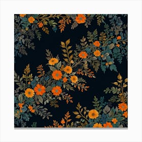 Floral Pattern 27 Canvas Print