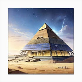 Pyramid Of The Sun 1 Canvas Print