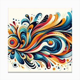 Abstract Illustration 1 Canvas Print