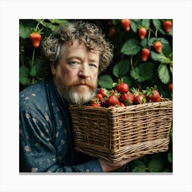 Default William Morris Strawberry Thief 3 Canvas Print