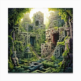 Maze 2 Canvas Print