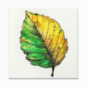 Autumn Leaf Canvas Print