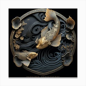 Koi Fish Canvas Print