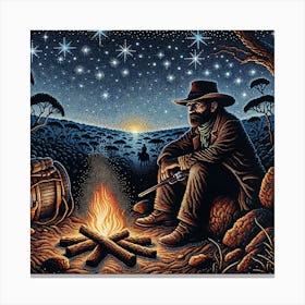 Starry Night 3 Canvas Print