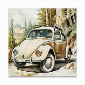 Vw Beetle Ar2 Canvas Print