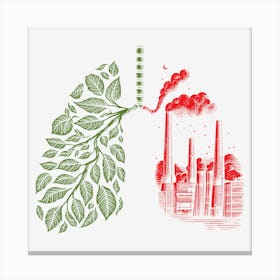 Lungs Of The World Canvas Print