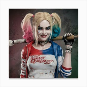 Harley Quinn Leinwandbild