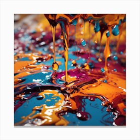 Abstract Painting 3 Canvas Print