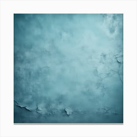 Beautiful Abstract Grungy Blue Stucco Wall Background In Cold Mood Pan Tone Of The Year Color Concep 3282388043 Canvas Print