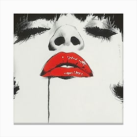 Sexy Lips 1 Canvas Print