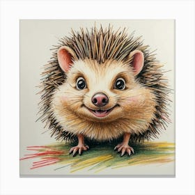 Hedgehog 48 Canvas Print