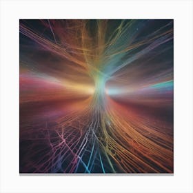 Fractal Tree Canvas Print