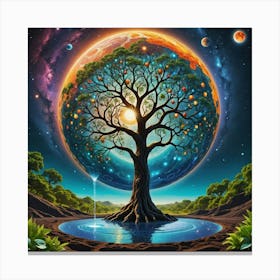 Tree Of Life 15 Canvas Print