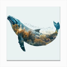 Humpback Whale Canvas Print