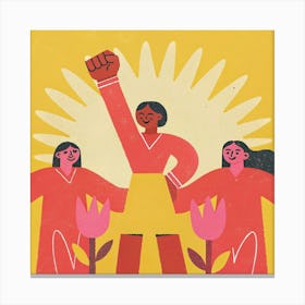 Women’s Day Power and Unity – Empowering Women Everywhere Leinwandbild