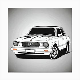 Mercedes Benz 1 Canvas Print