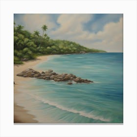 7 Mile Beach Canvas Print