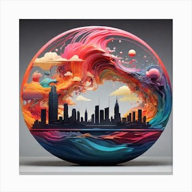 Cityscape Canvas Print