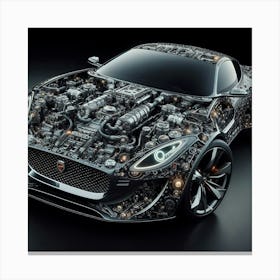 Jaguar F-Type 1 Canvas Print