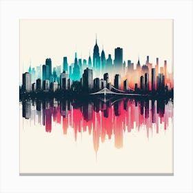 New York City Skyline Canvas Art Canvas Print
