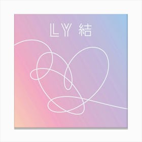 Love Yourself 結 'Answer' (by BTS) Canvas Print