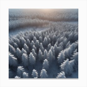 Winter Forest 8 Canvas Print