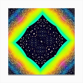 Psychedelic Galaxy Canvas Print