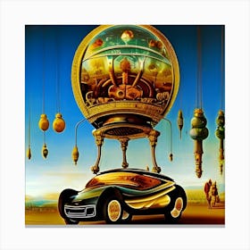 Car Of The Future 1 Canvas Print