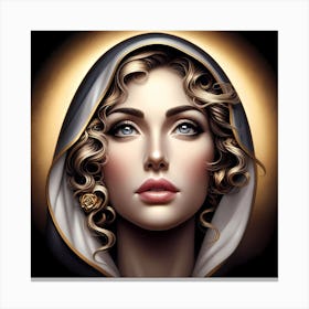 Virgin Mary 2 Canvas Print