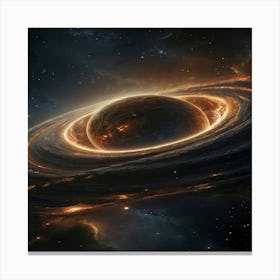 Black Hole 2 Canvas Print