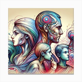 Future Of Humankind Canvas Print