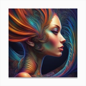 Psychedelic Art Canvas Print