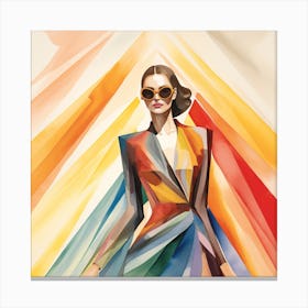 Fashion Illustration 13 Canvas Print