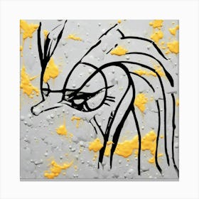 Abstract Hedgehog Canvas Print