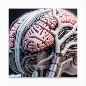 Artificial Brain 36 Canvas Print