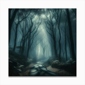 Dark Forest 66 Canvas Print