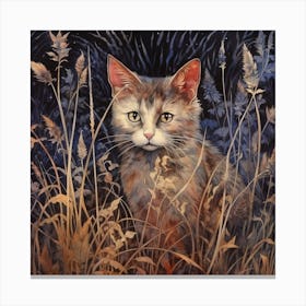 Magical Cat Wall Art For Cat Lovers, Cat gifts. Canvas Print