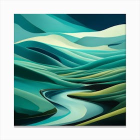 'River' 7 Canvas Print