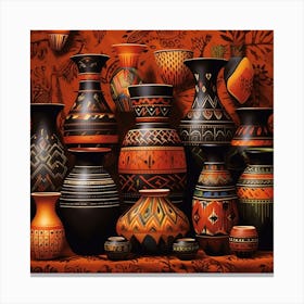 Pots And Vases Canvas Print