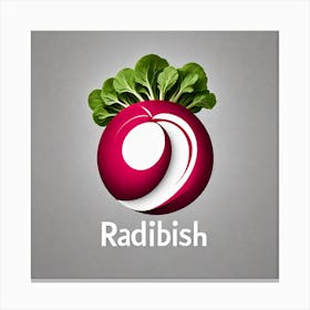 Radish Logo 3 Canvas Print