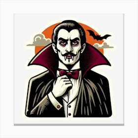 Dracula Canvas Print