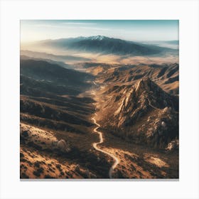 California Landscape Canvas Print