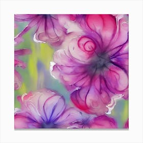 Vibrant Floral Canvas Print