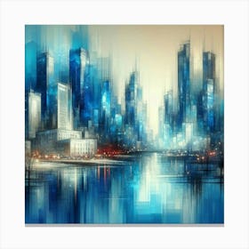 Abstract Cityscape 29 Canvas Print