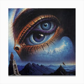 Eye Of The Gods 2 Canvas Print