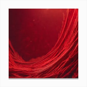 Red Fibers Stock Videos & Royalty-Free Footage Canvas Print