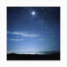 Stockcake Starry Night Sky 1719800121 Canvas Print
