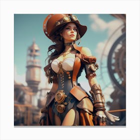 Steampunk 1 Canvas Print