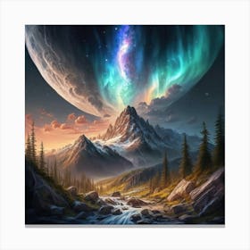 Aurora Borealis Canvas Print